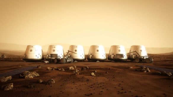 Mars One Concept Art 3 - image courtesy of Mars One